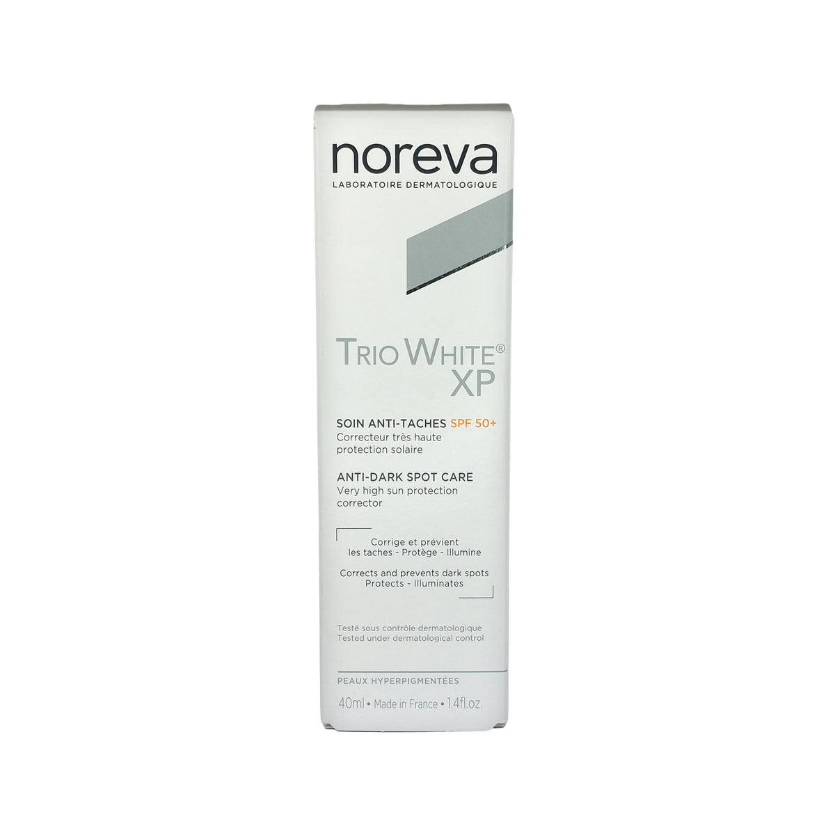 noreva Trio White XP Anti-Dark Spot Care SPF 50+, 40 ml