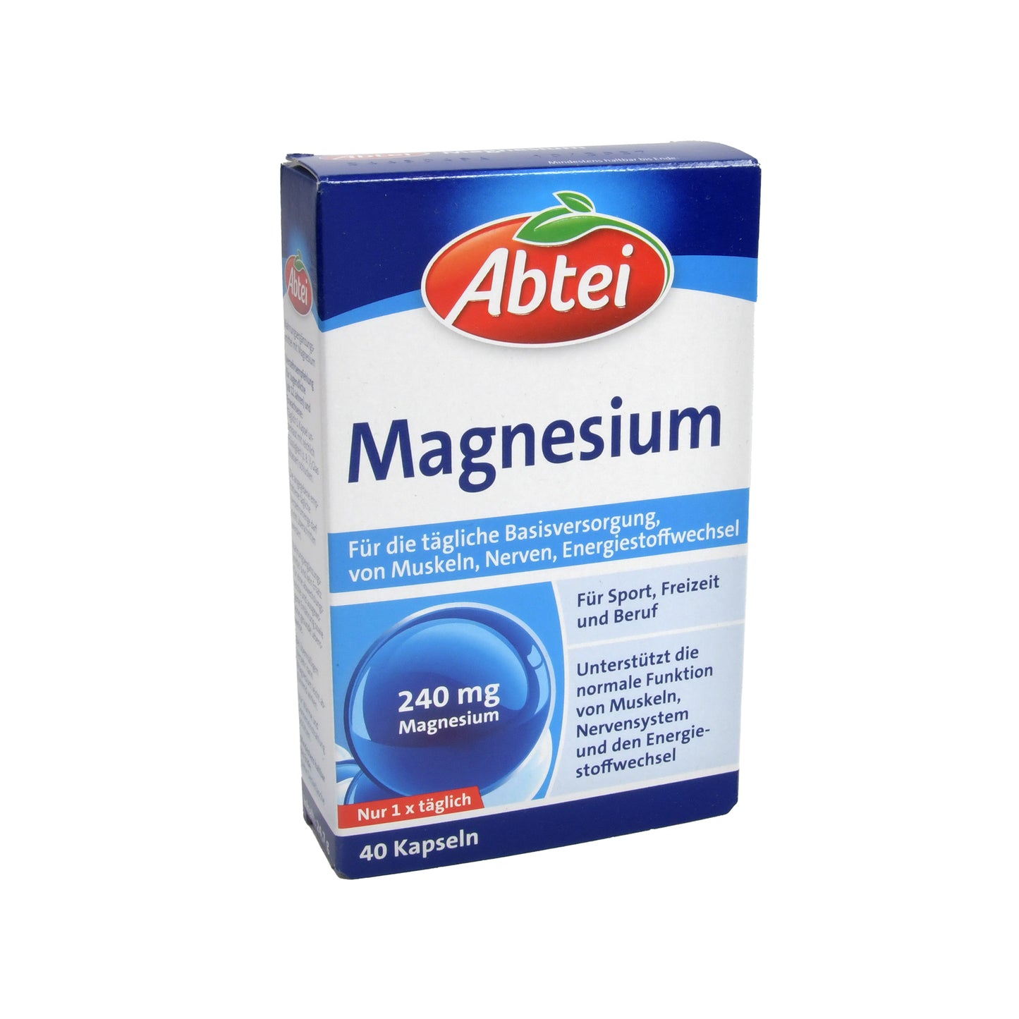 Abtei Magnesium 240 mg Kapseln, 40 St