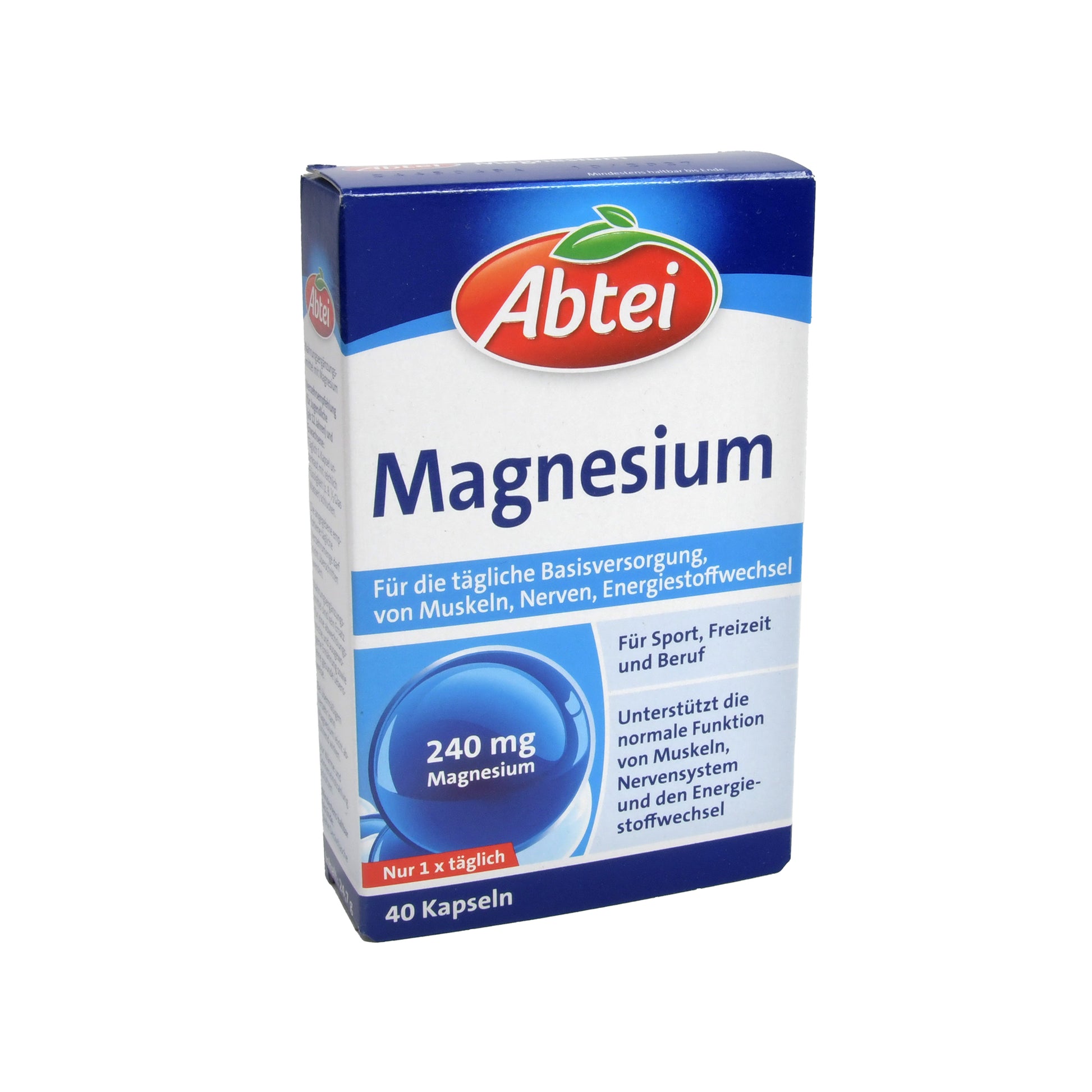 Abtei Magnesium 240 mg Kapseln, 40 St