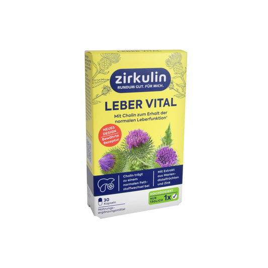 zirkulin Leber Vital hochdosiert Kapseln, 30 St