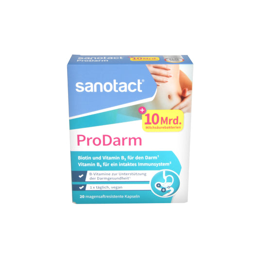 sanotact ProDarm 10 Mrd. Milchsäurebakterien Kapseln, 20 St