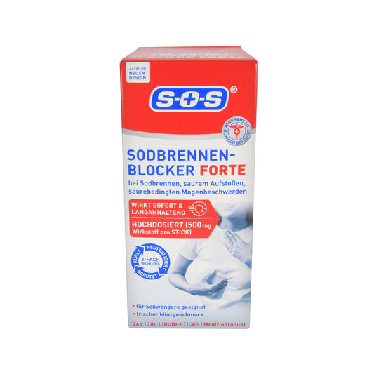 SOS Sodbrennen-Blocker Forte, 24x10 ml