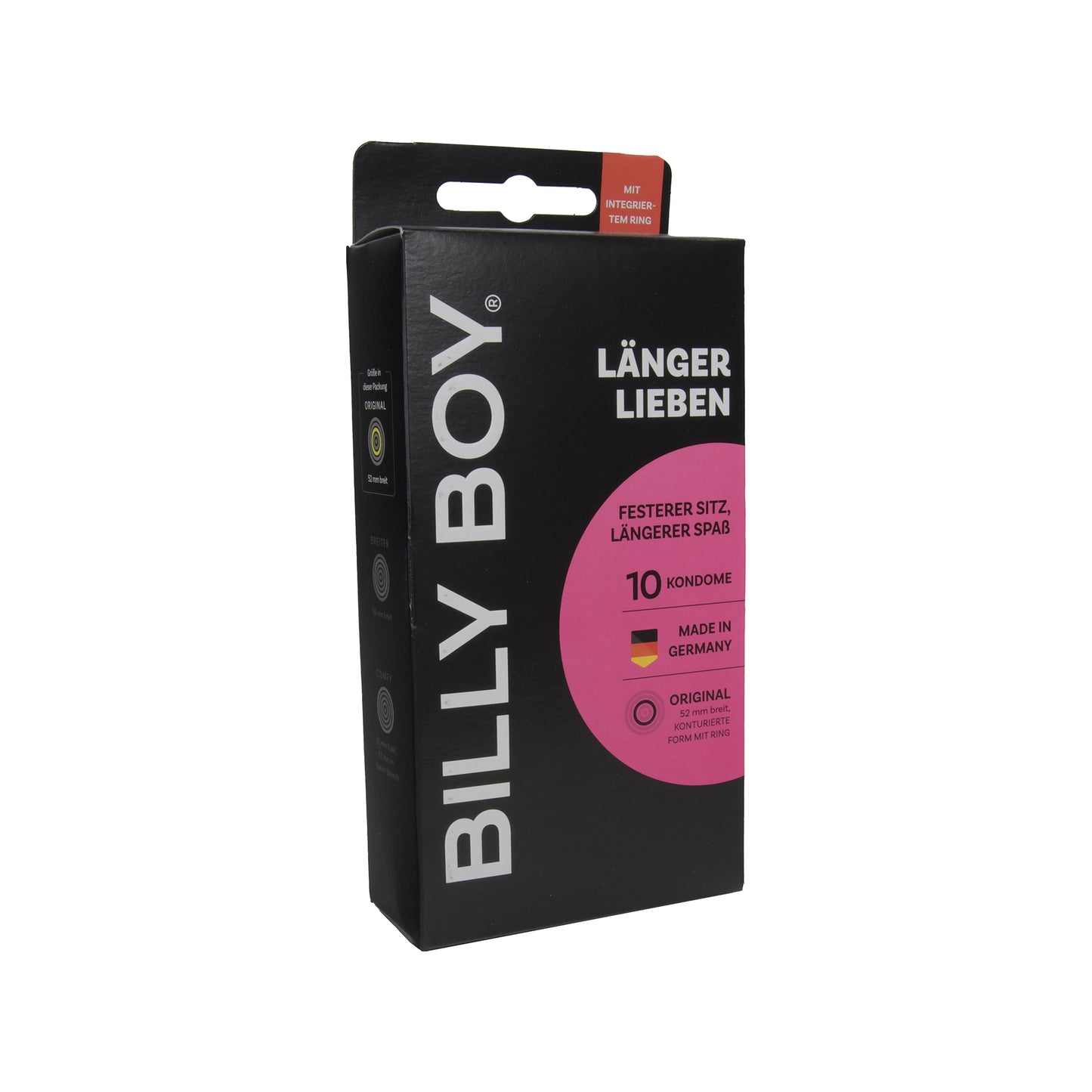 Billy Boy Longer Love 52mm, 10 pieces