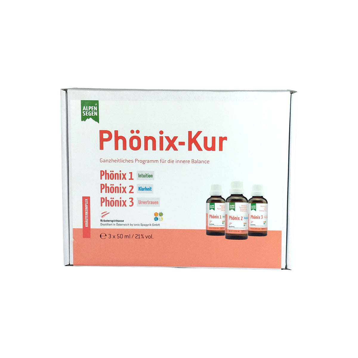 Alpensegen Phönix-Kur Kräuterkomplex Kurpackung Kombipackung, 1 St
