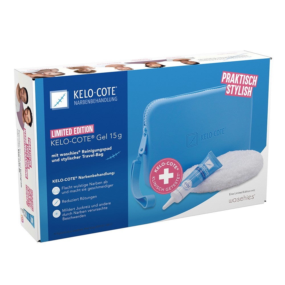 Kelo-cote Silikongel 15 g + Waschies Limited Edition, 1 Set - BeautysBest