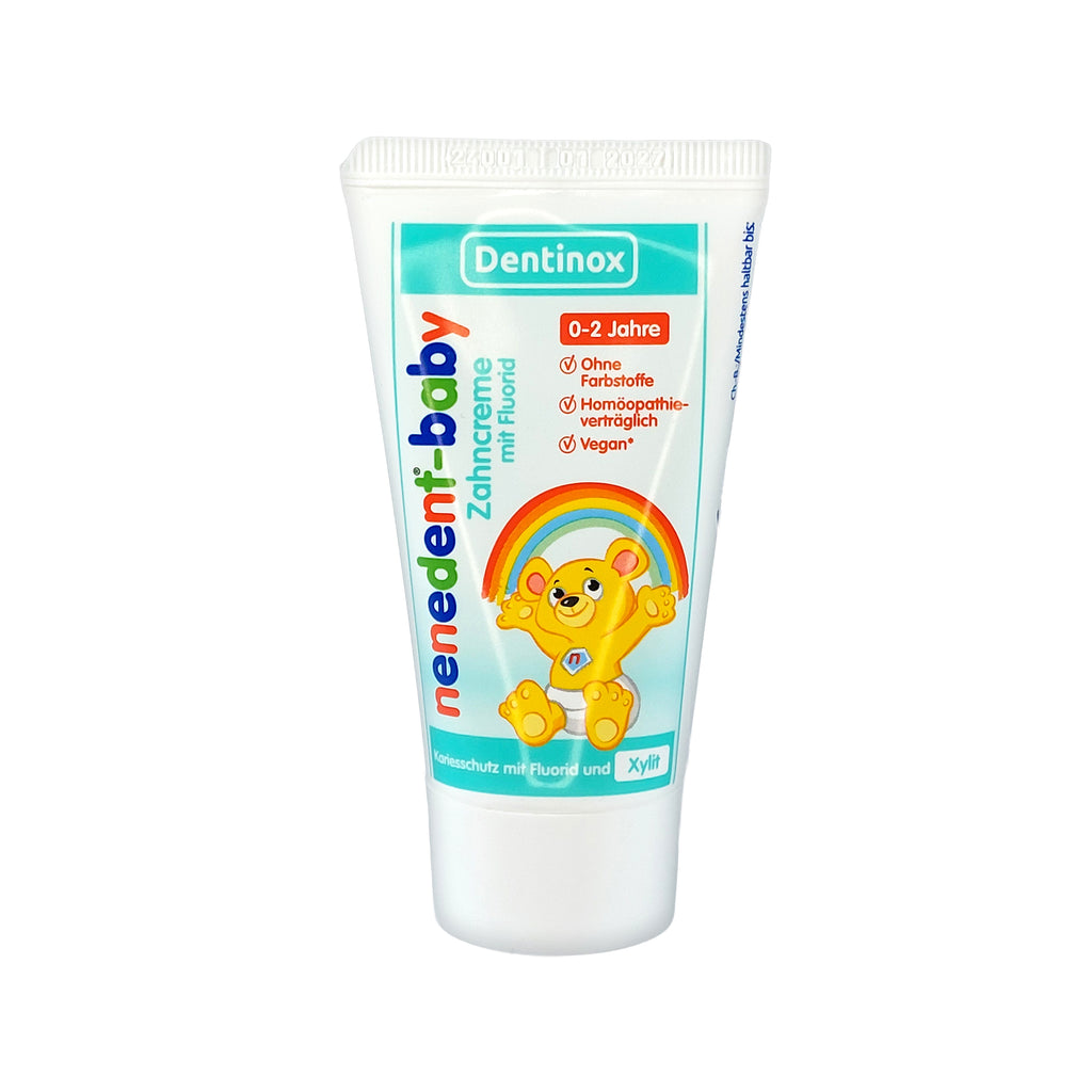 nenedent-baby Zahncreme mit Fluorid, 50 ml