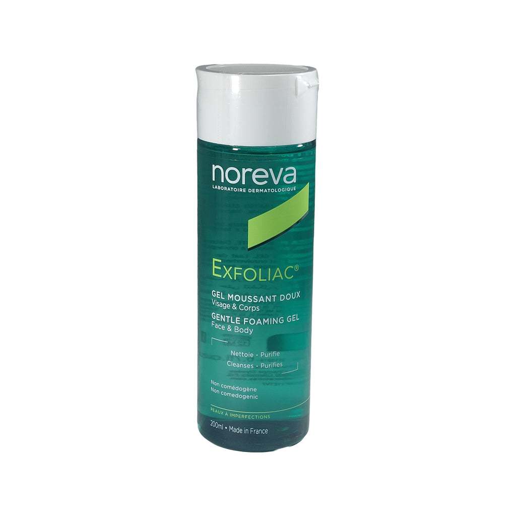 noreva Exfoliac Gentle Foaming Gel Reinigungsgel mild, 200 ml