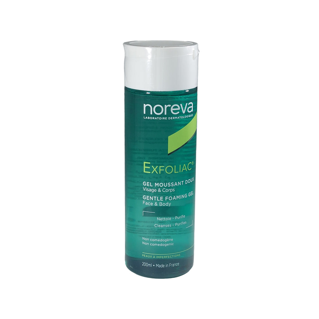 noreva Exfoliac Gentle Foaming Gel Reinigungsgel mild, 200 ml