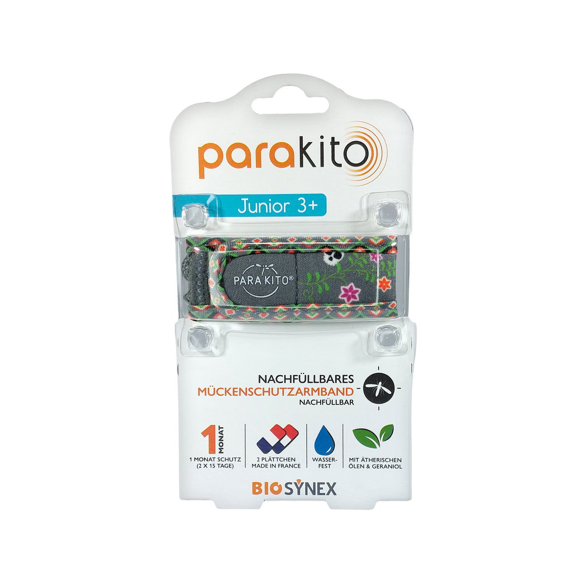 ParaKito Mückenschutz Armband Kids - zufällige Designauswahl, 1 St
