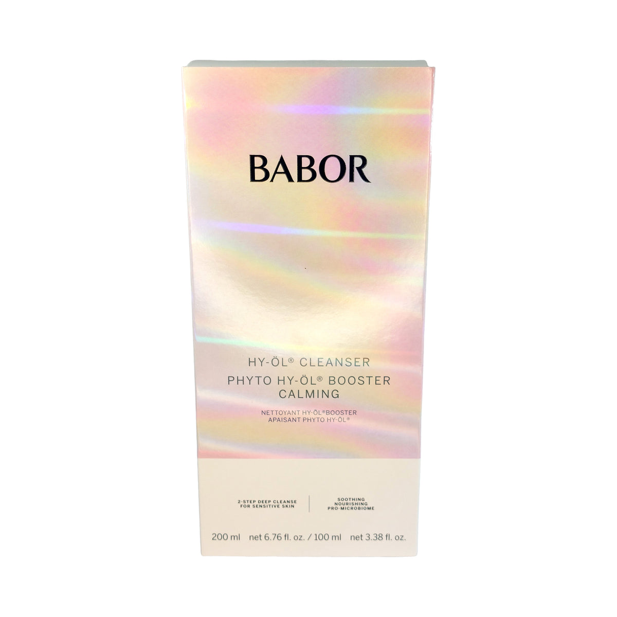Babor HY-ÖL Cleanser 200ml & Phyto HY-ÖL Booster 100ml Calming Set sensible Haut, 1 St