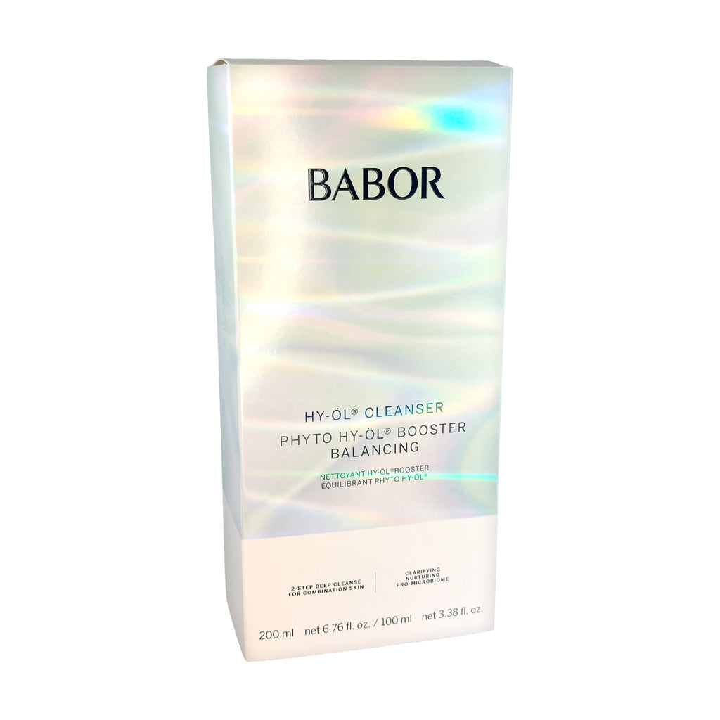 Babor HY-ÖL Cleanser 200ml & Phyto HY-ÖL Booster 100ml Balancing Set Mischhaut, 1 St