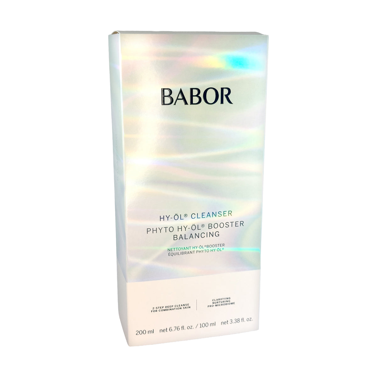 Babor HY-ÖL Cleanser 200ml & Phyto HY-ÖL Booster 100ml Balancing Set Mischhaut, 1 St