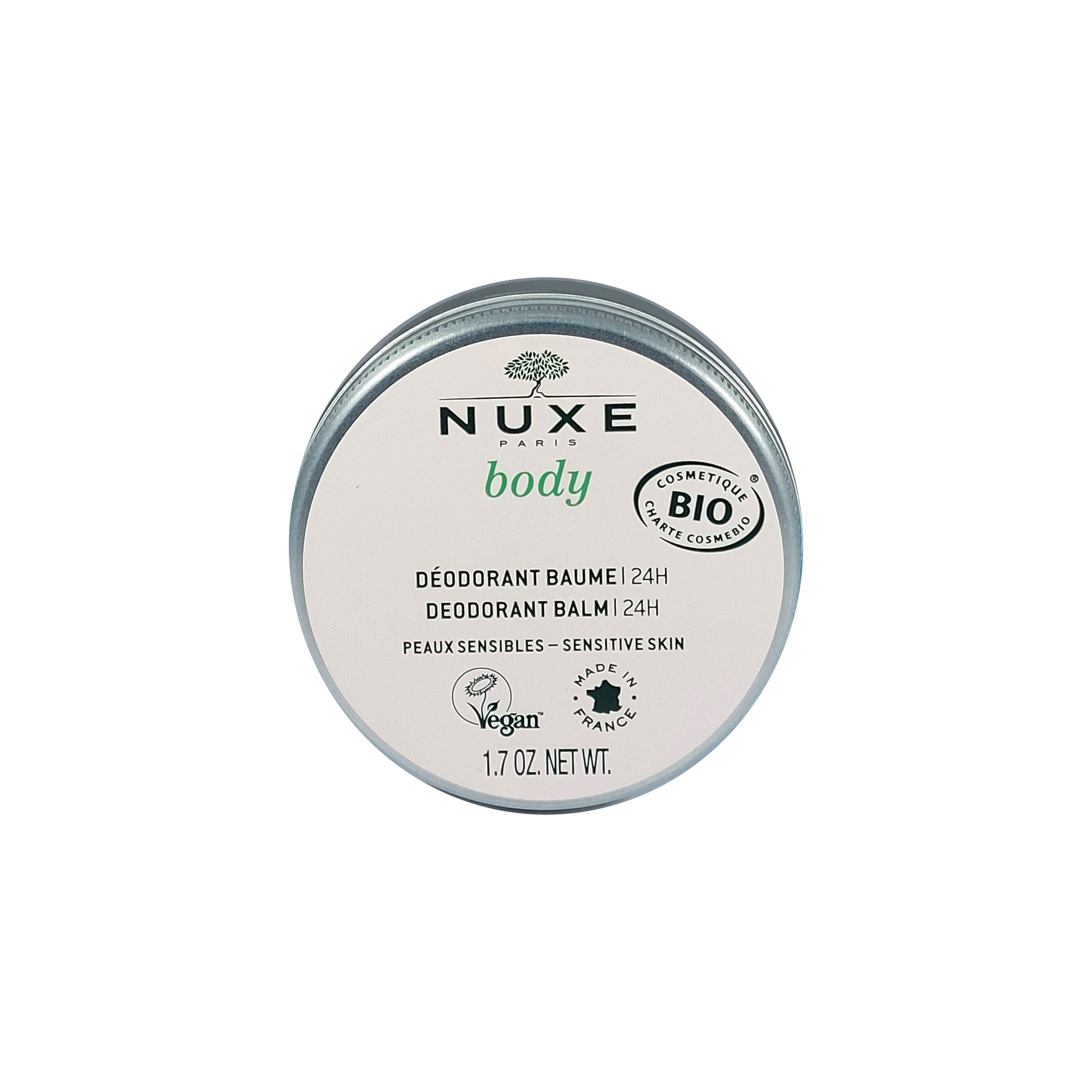Nuxe Body Deodorant Balm 24H, 50 g