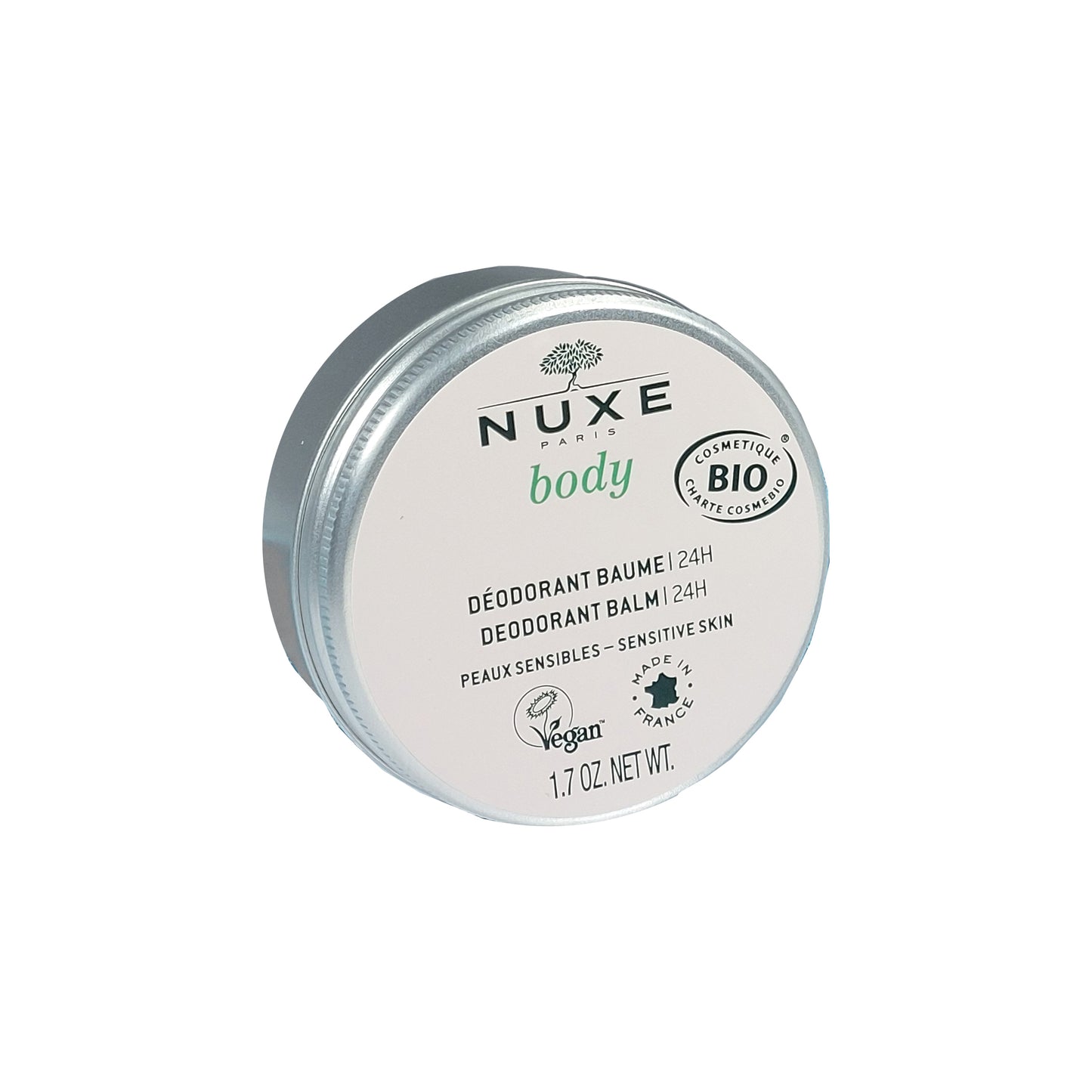 Nuxe Body Deodorant Balm 24H, 50 g