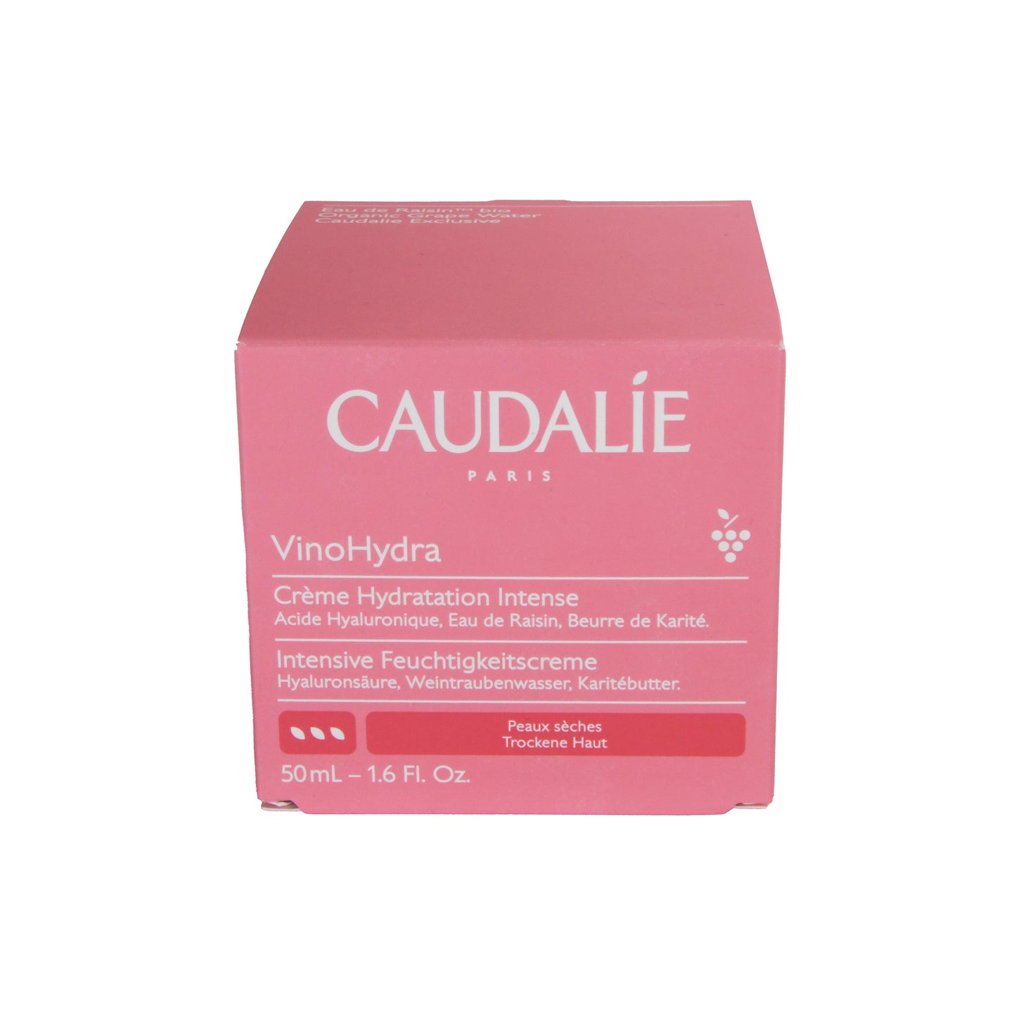 Caudalie VinoHydra Intensive Moisturizing Cream, 50 ml