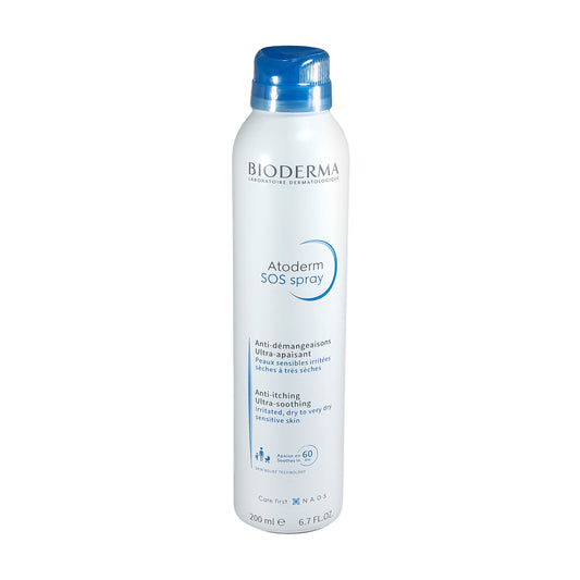 Bioderma Atoderm SOS Spray Intensiv beruhigendes Anti-Juckreiz-Spray, 200 ml