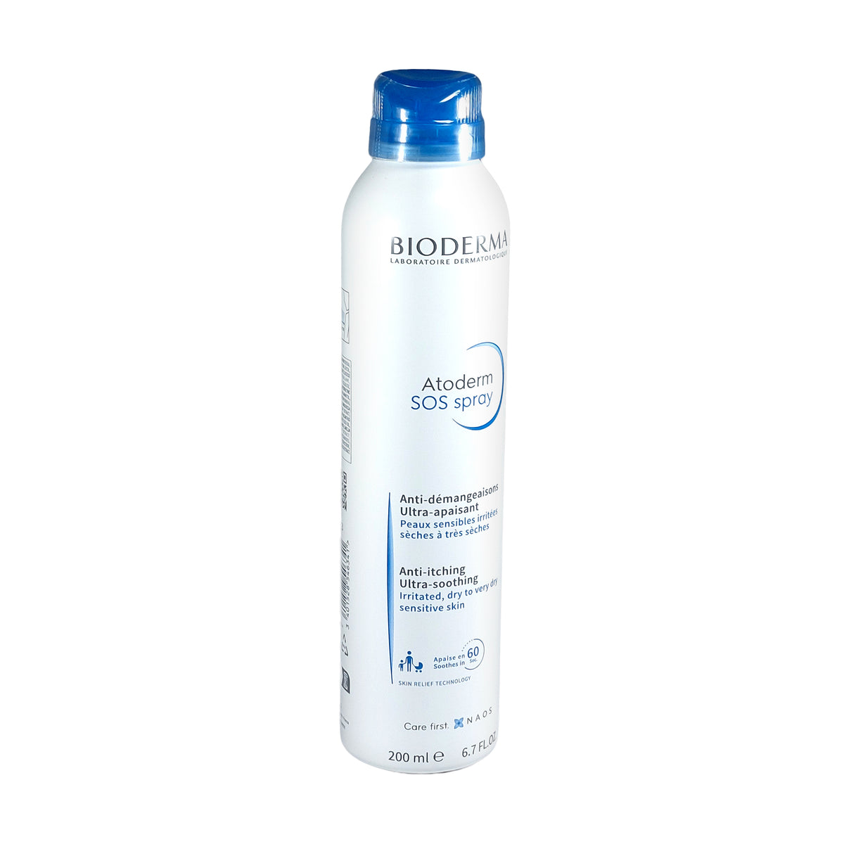Bioderma Atoderm SOS Spray Intensiv beruhigendes Anti-Juckreiz-Spray, 200 ml
