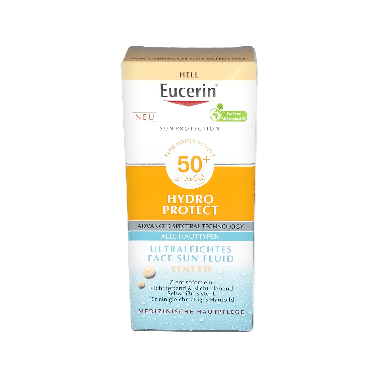 Eucerin Sun Hydro Protect Face Sun Fluid LSF 50+ Hell, 50 ml