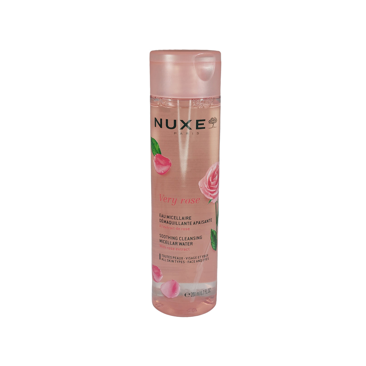 Nuxe Very Rose Soothing Cleansing Micellar Water Mizellenwasser, 200 ml