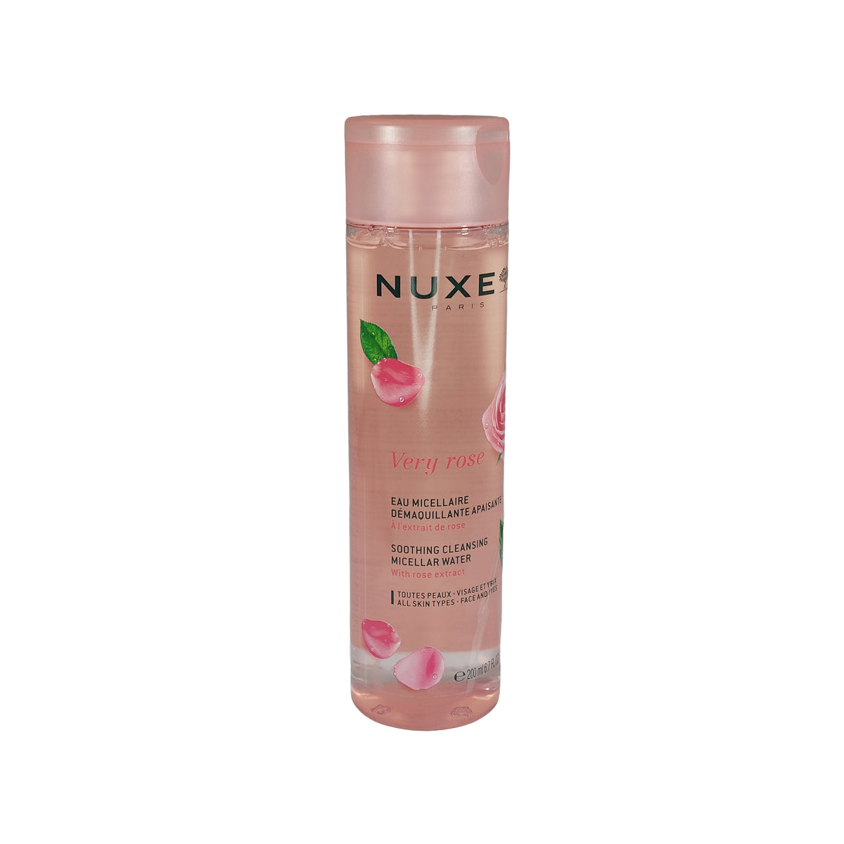 Nuxe Very Rose Soothing Cleansing Micellar Water Mizellenwasser, 200 ml