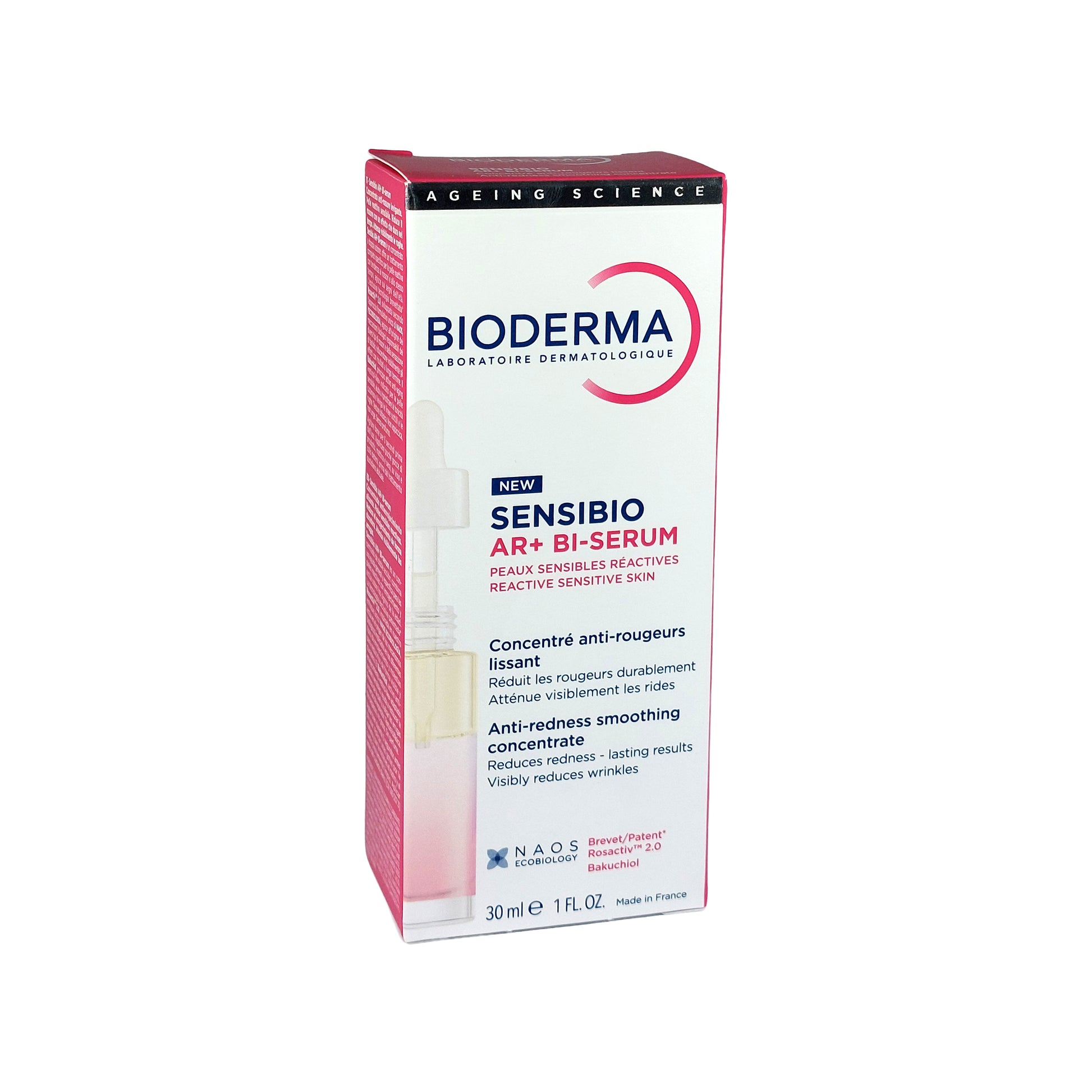 Bioderma Sensibio AR+ Bi-Serum Dual-Action Anti-Redness Concentrate, 30 ml