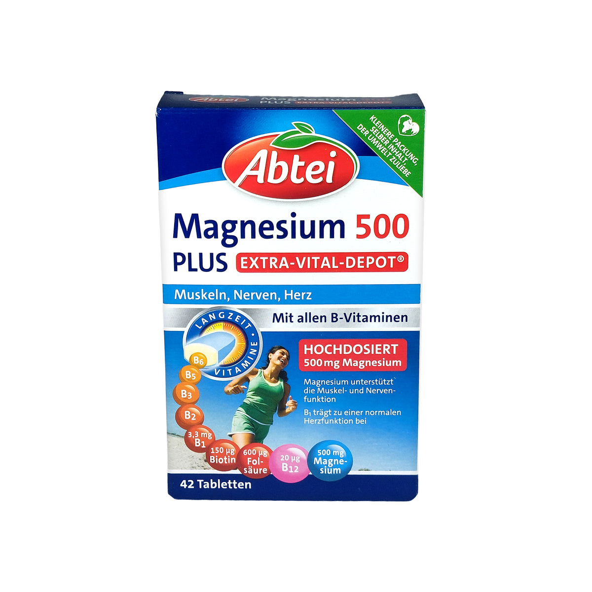 Abtei Magnesium 500 Plus Tabletten, 42 St