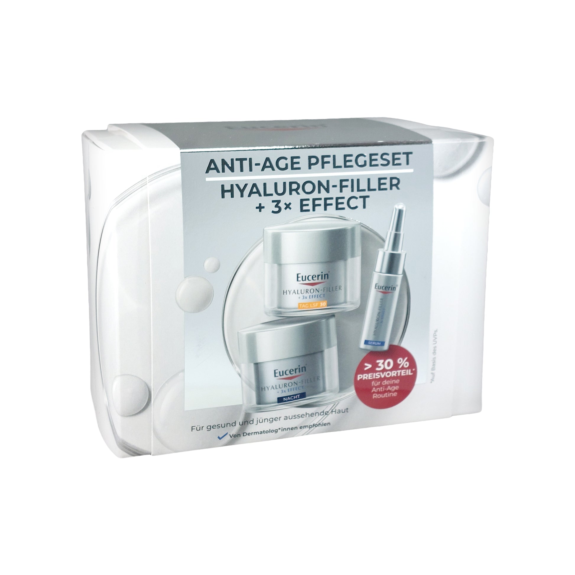 Eucerin Hyaluron-Filler + 3x Effect Anti-Age Pflegeset, 1 St