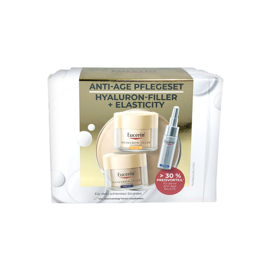 Eucerin Hyaluron-Filler + Elastity Anti-Age Pflegeset, 1 St