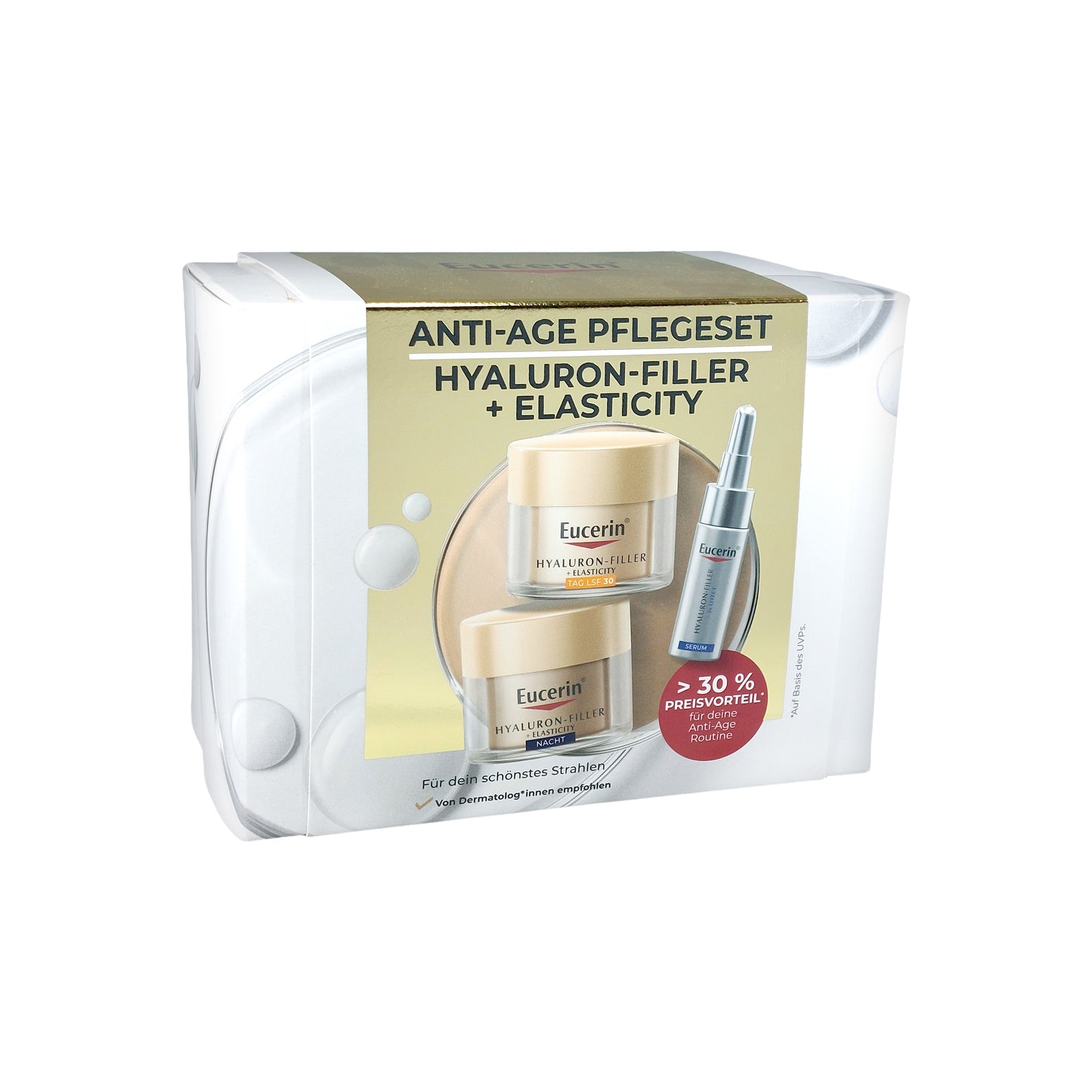 Eucerin Hyaluron-Filler + Elastity Anti-Age Pflegeset, 1 St
