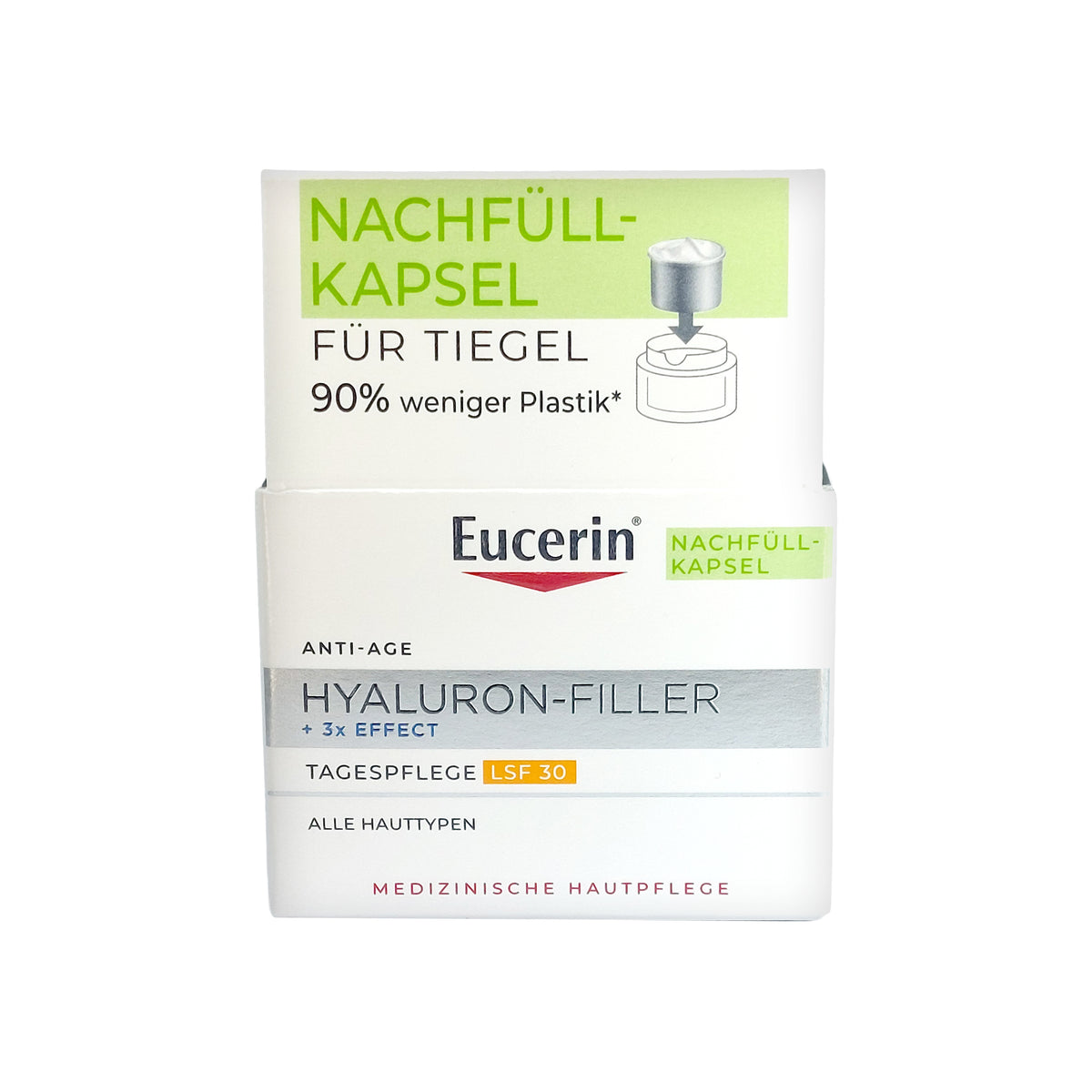 Eucerin Hyaluron-Filler + 3x Effect Tag LSF 30 Refill, 50 ml