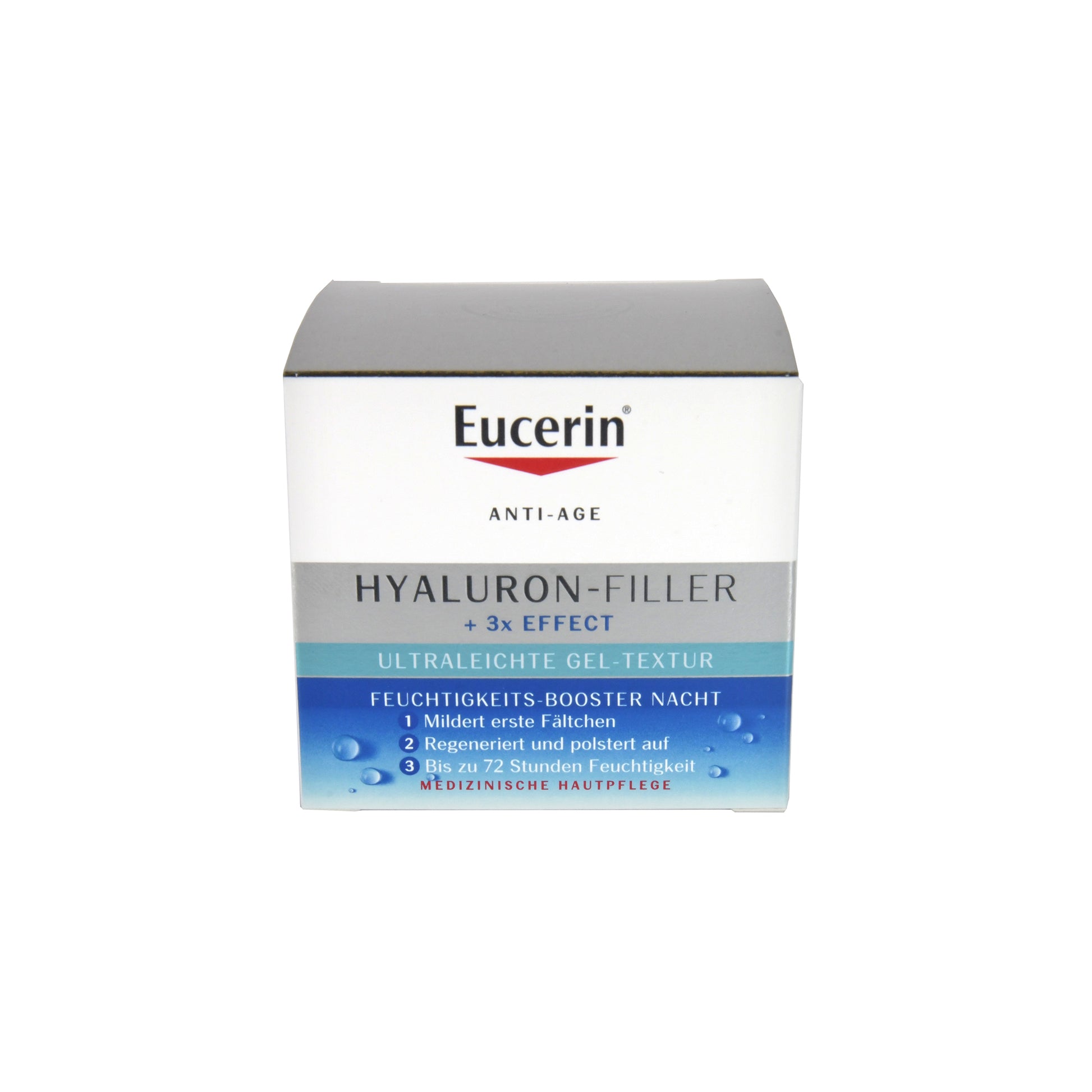 Eucerin Hyal.Hyaluron-Filler + 3x Effect Hydra Nacht Gel, 50 ml