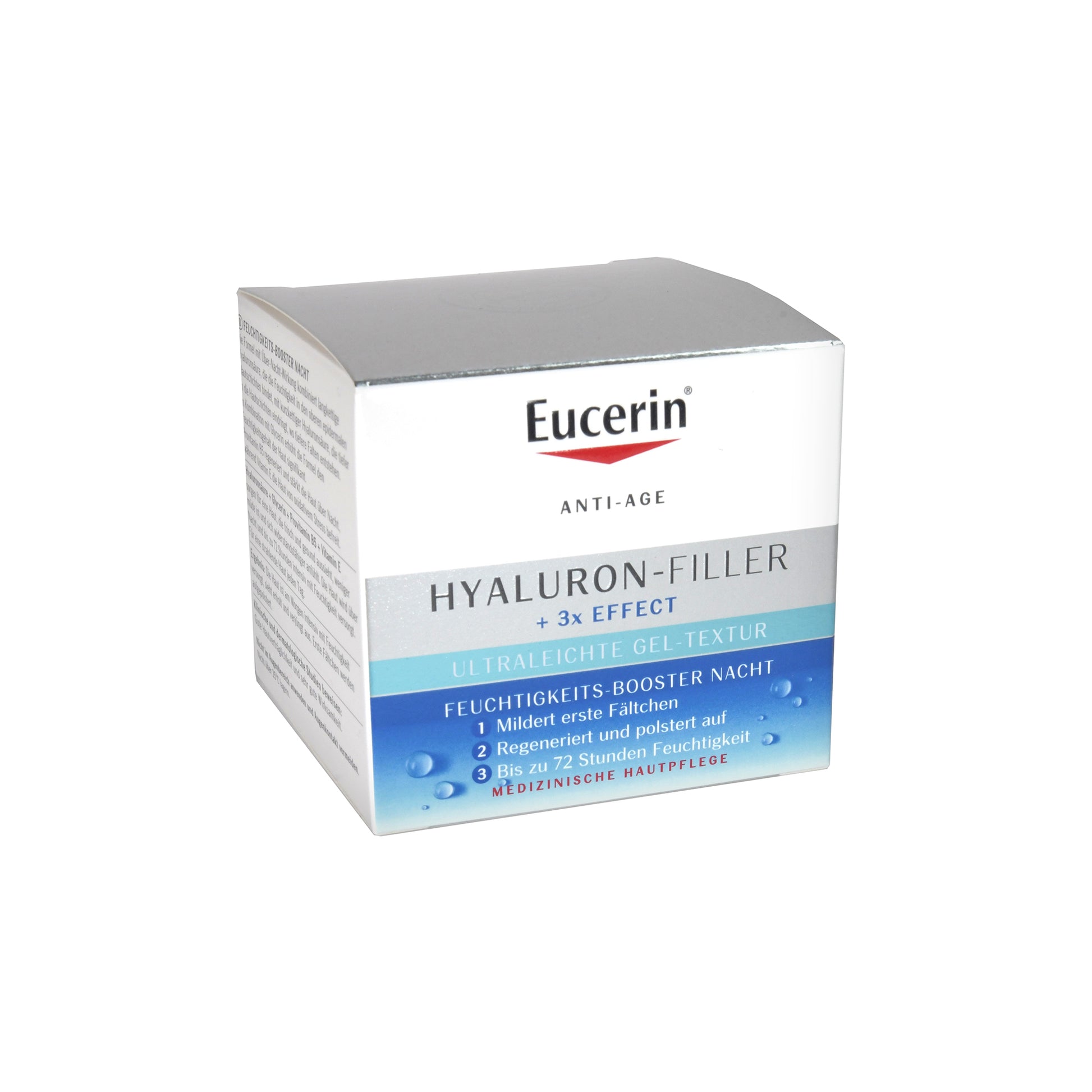Eucerin Hyal.Hyaluron-Filler + 3x Effect Hydra Nacht Gel, 50 ml