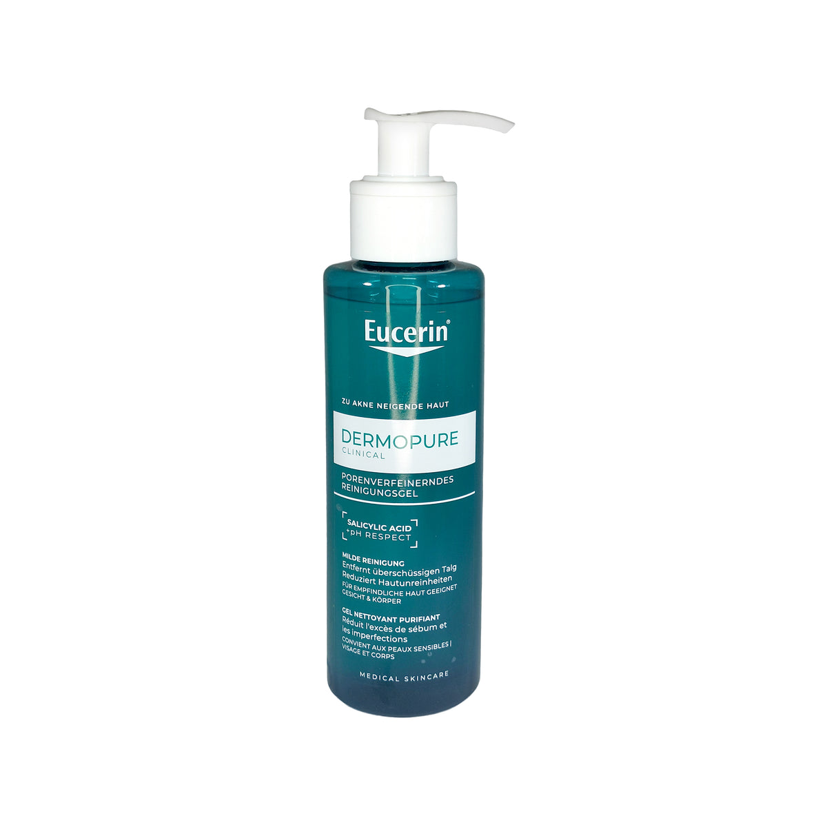 Eucerin DermoPure Clinical Porenverfeinerndes Reinigungsgel, 200 ml