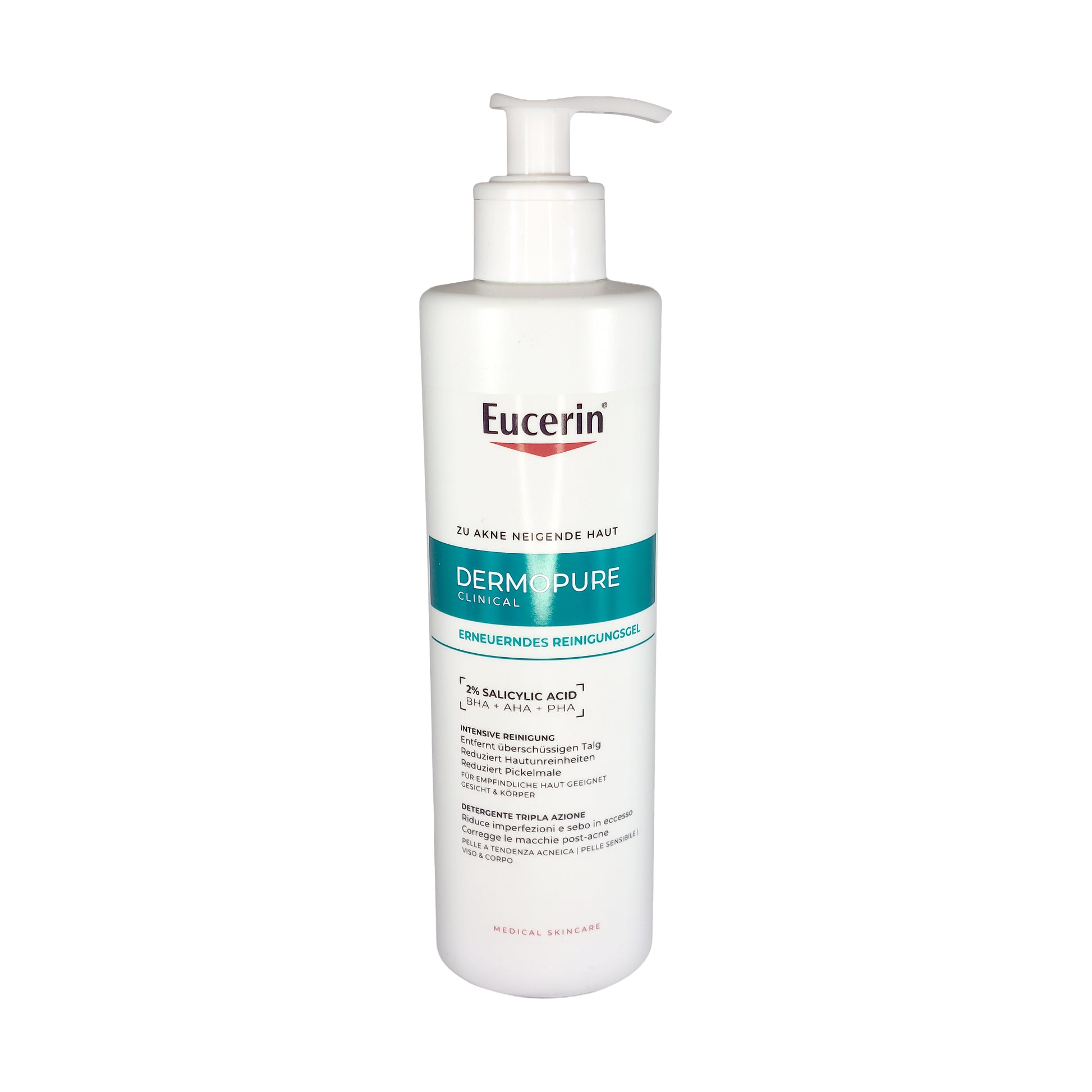 Eucerin DermoPure Clinical Erneuerndes Reinigungsgel, 400 ml