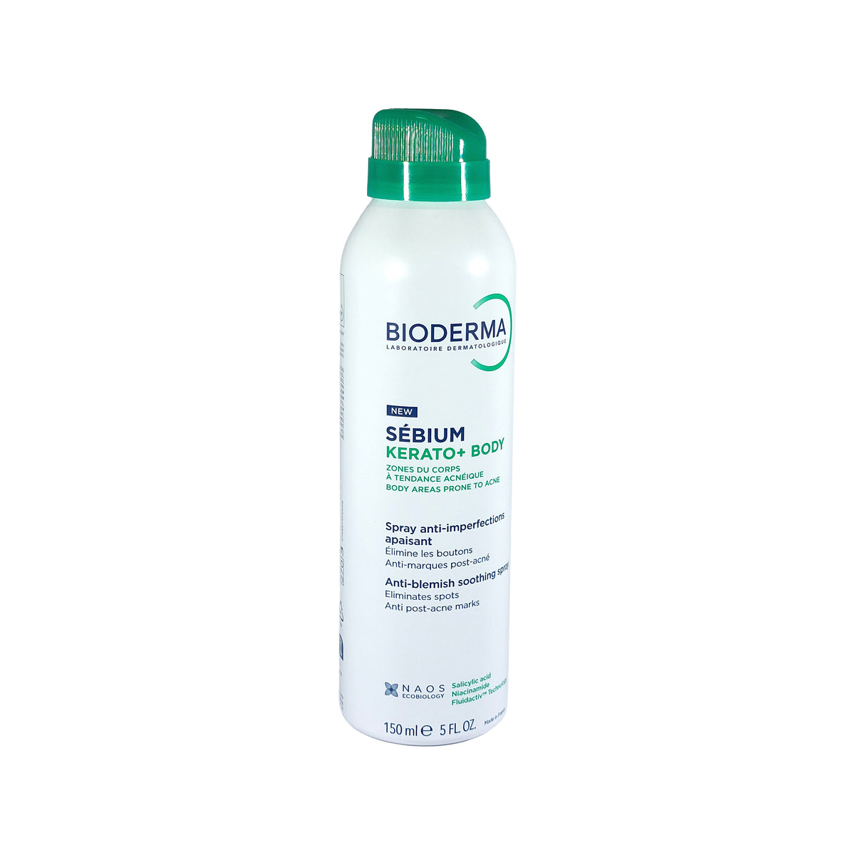 Bioderma Sebium Kerato+ Body Anti-blemish Soothing Spray, 150 ml