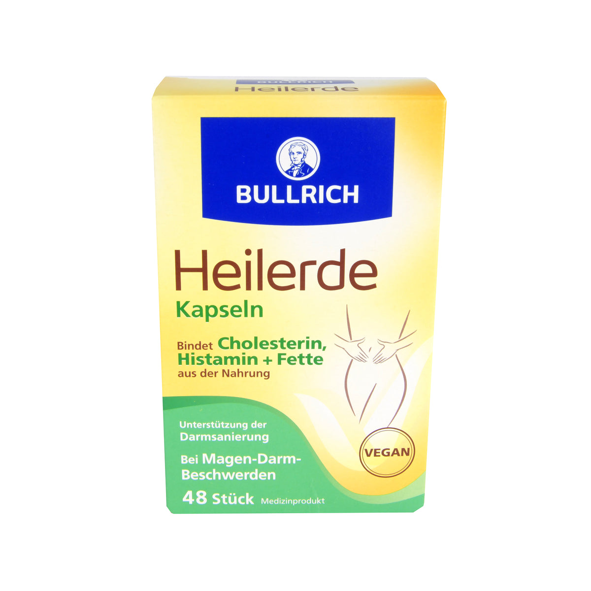 Bullrich Heilerde Kapseln, 48 St