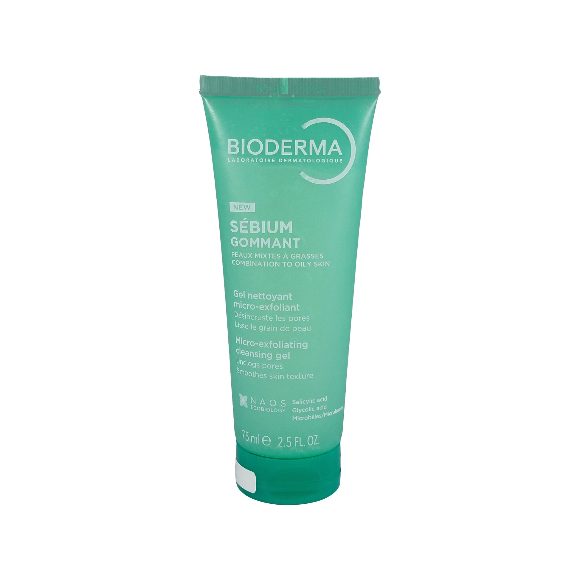 Bioderma Sebium Gommant Micro-Exfoliating Cleansing Gel, 75 ml
