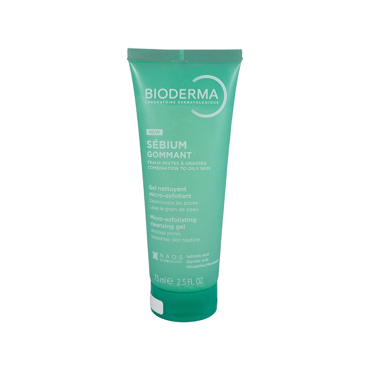 Bioderma Sebium Gommant Micro-Exfoliating Cleansing Gel, 75 ml