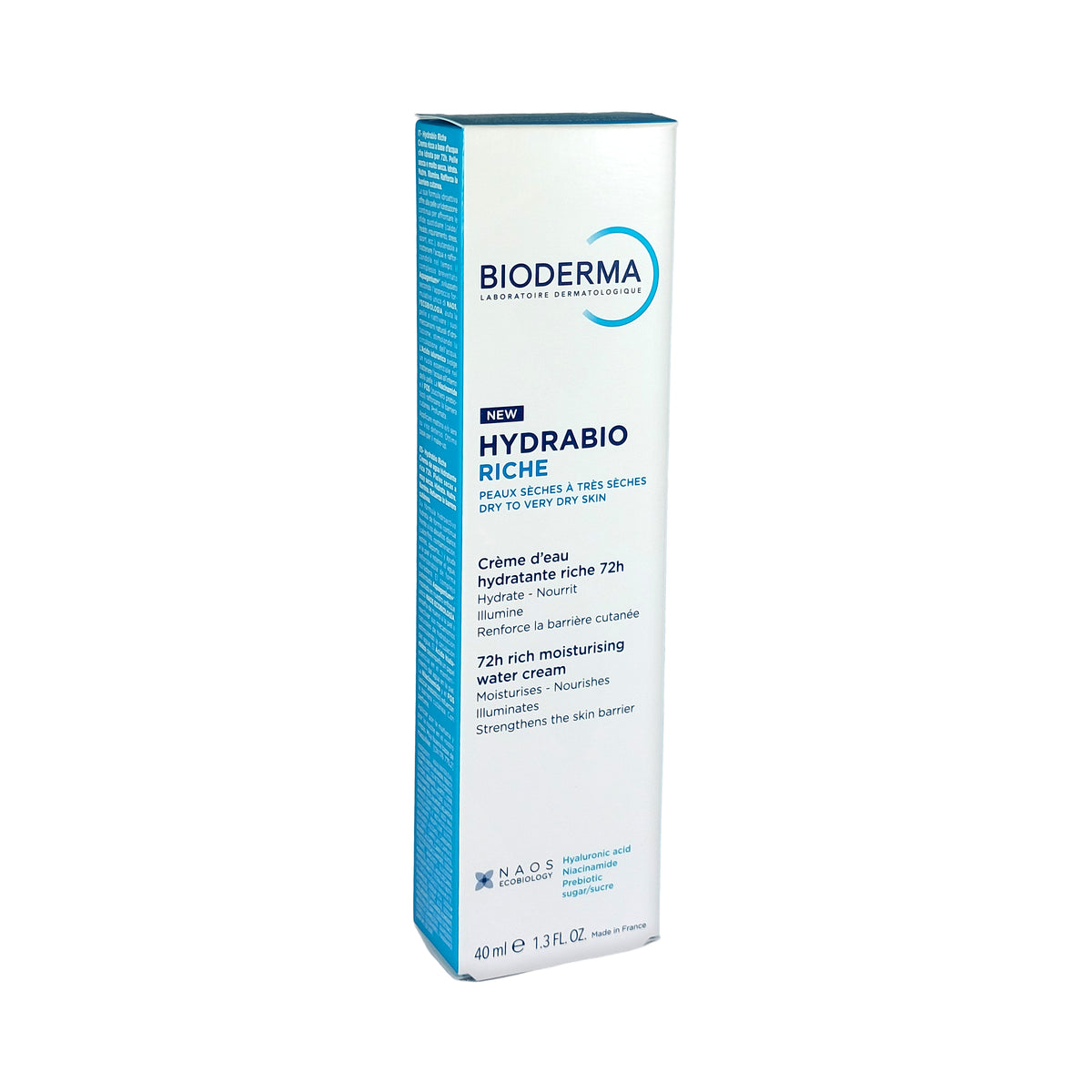 Bioderma Hydrabio Riche 72h Rich Moisturizing Water Cream, 40 ml