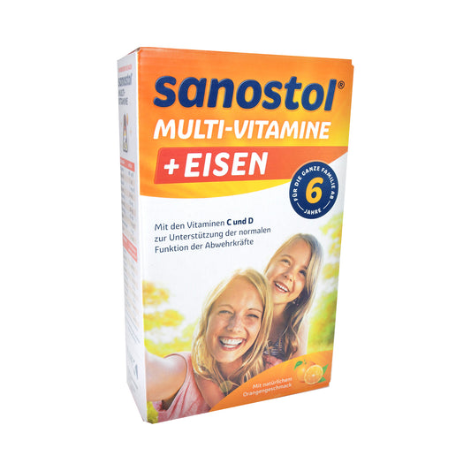 sanostol Multi-Vitamine + Eisen, 460 ml