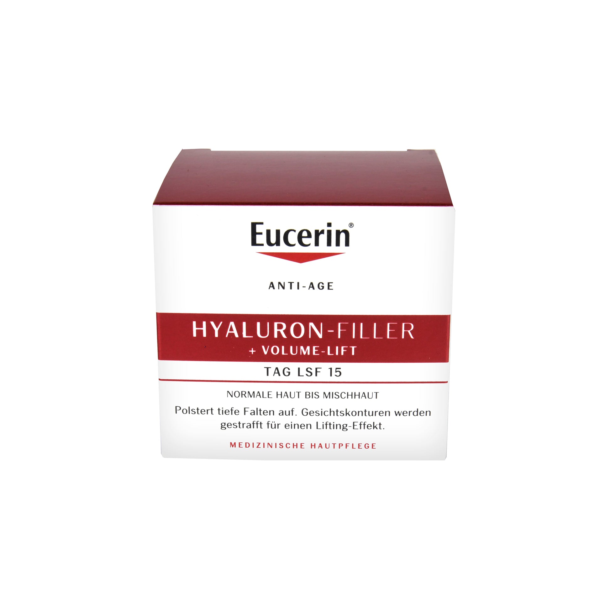 Eucerin Hyaluron-Filler + Volume-Lift Tag LSF 15 Normale Haut bis Mischhaut, 50 ml
