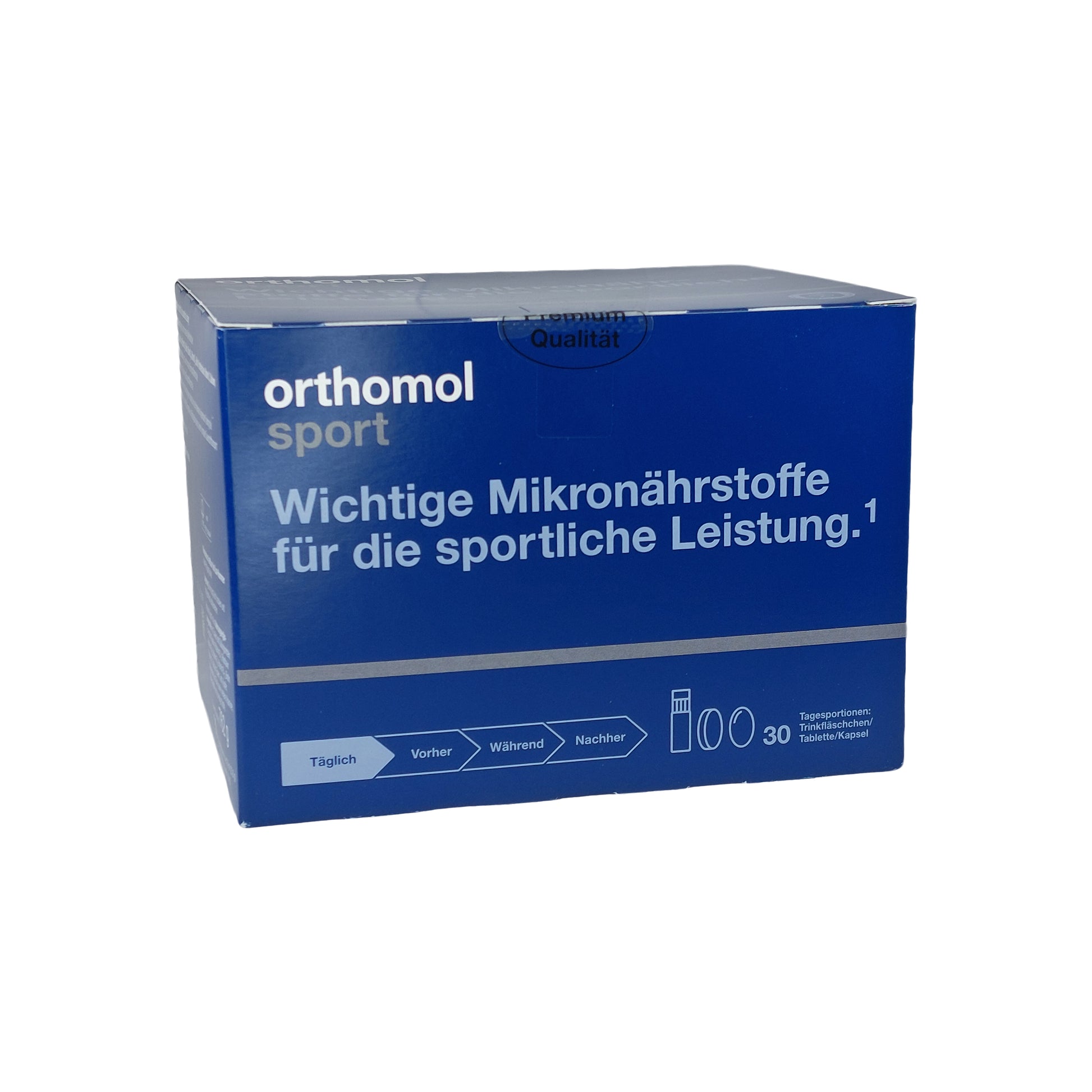orthomol sport Trinkfläschchen/Tabletten/Kapseln Kombipackung, 30 St