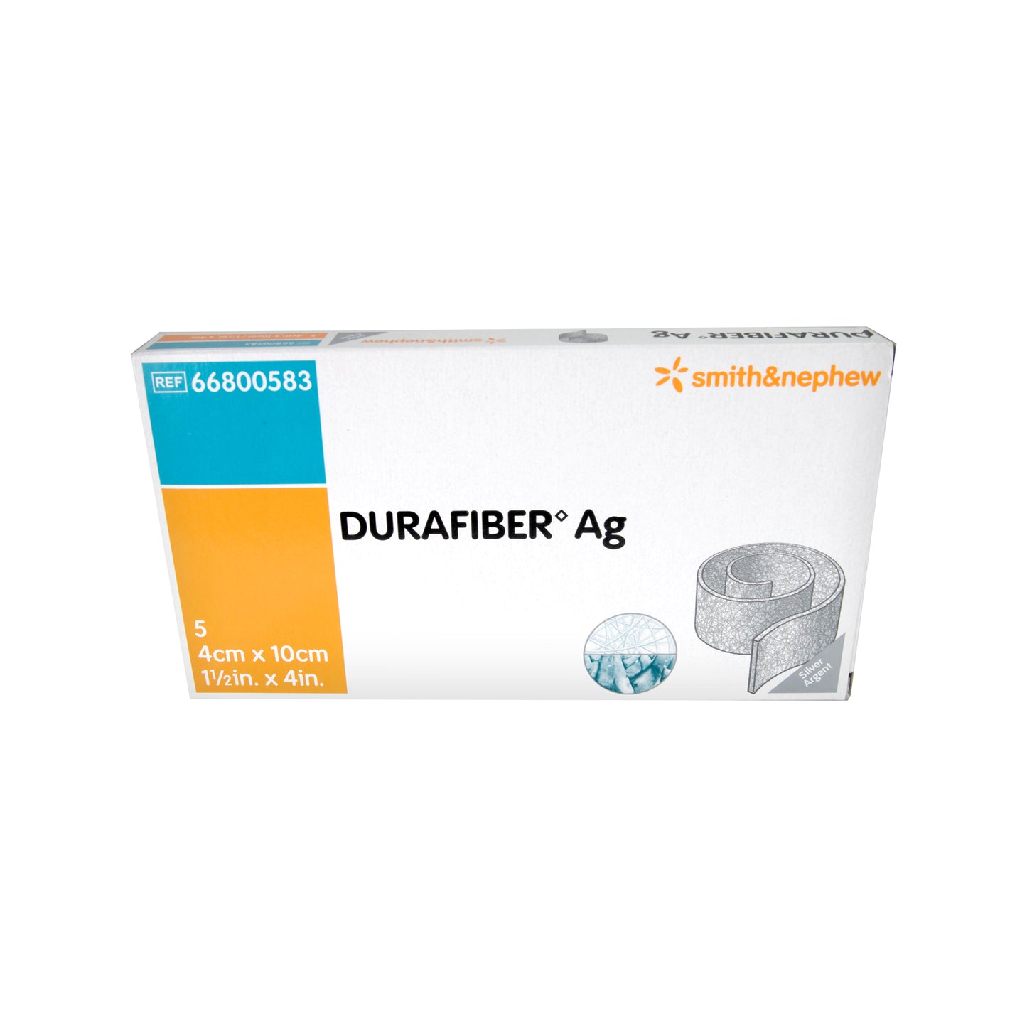 Durafiber Ag Verband 4cm x 10cm, 5 St