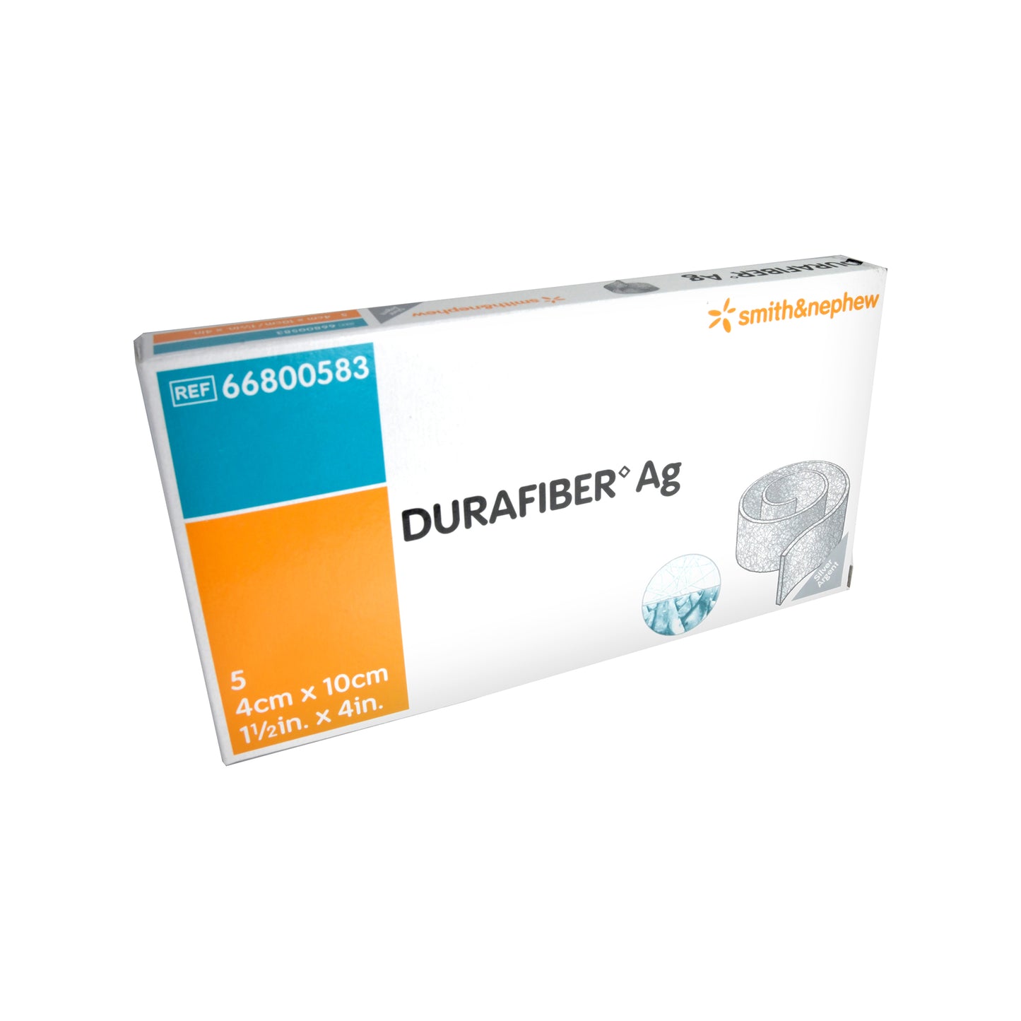 Durafiber Ag Verband 4cm x 10cm, 5 St