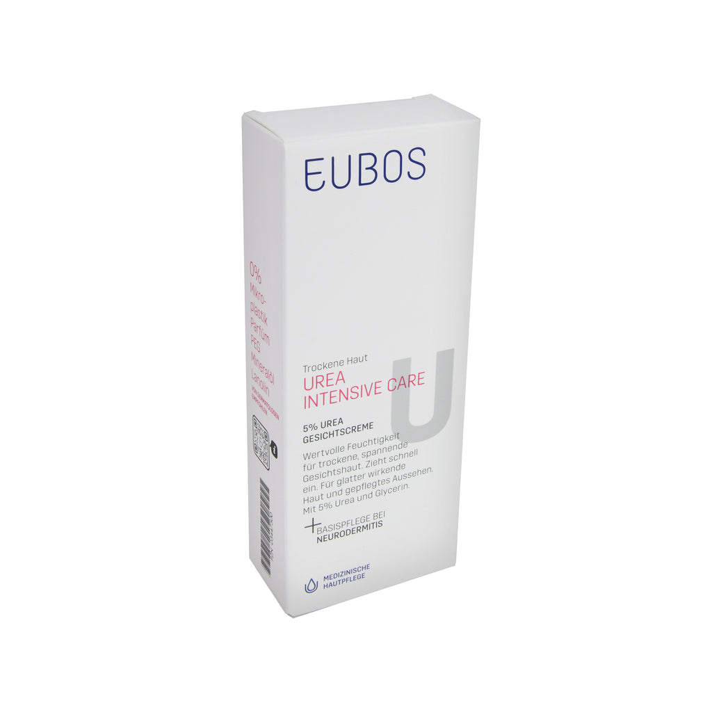 Eubos Trockene Haut 5% Urea Gesichtscreme, 50 ml