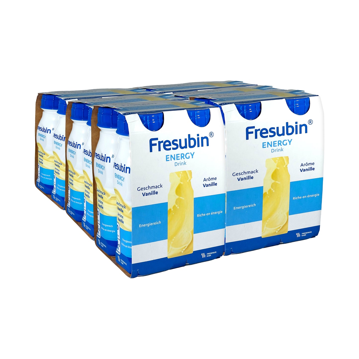 Fresubin Energy Drink Vanille Trinkflasche Karton, 6x4x200ml