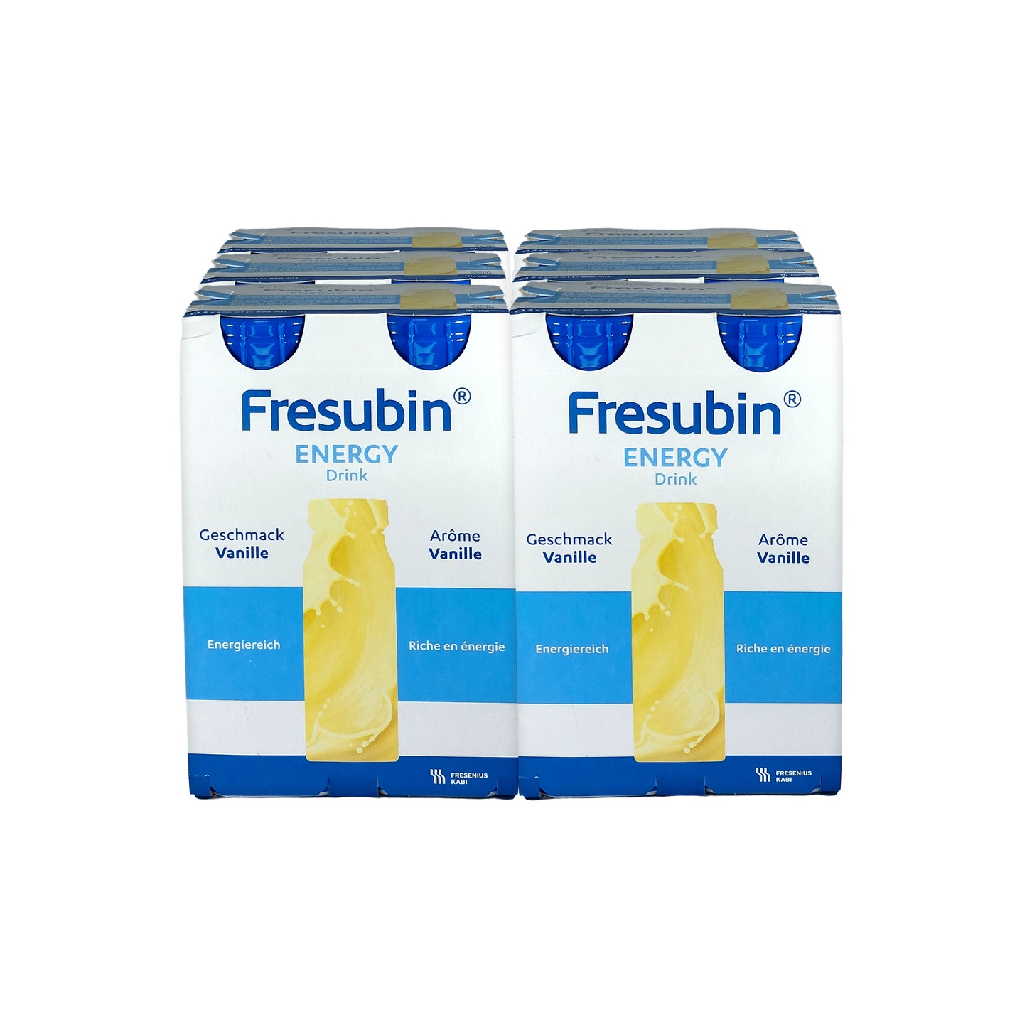 Fresubin Energy Drink Vanille Trinkflasche Karton, 6x4x200ml