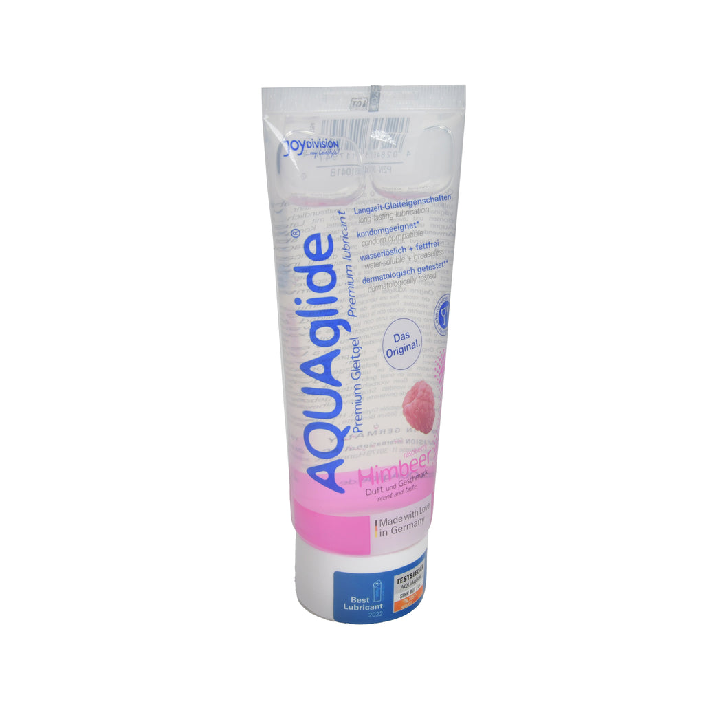 Aquaglide medizinisches Gleitgel Himbeer, 100 ml