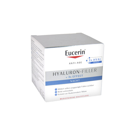 Eucerin Anti-Age Hyaluron Filler + 3x Effect Night, 50 ml