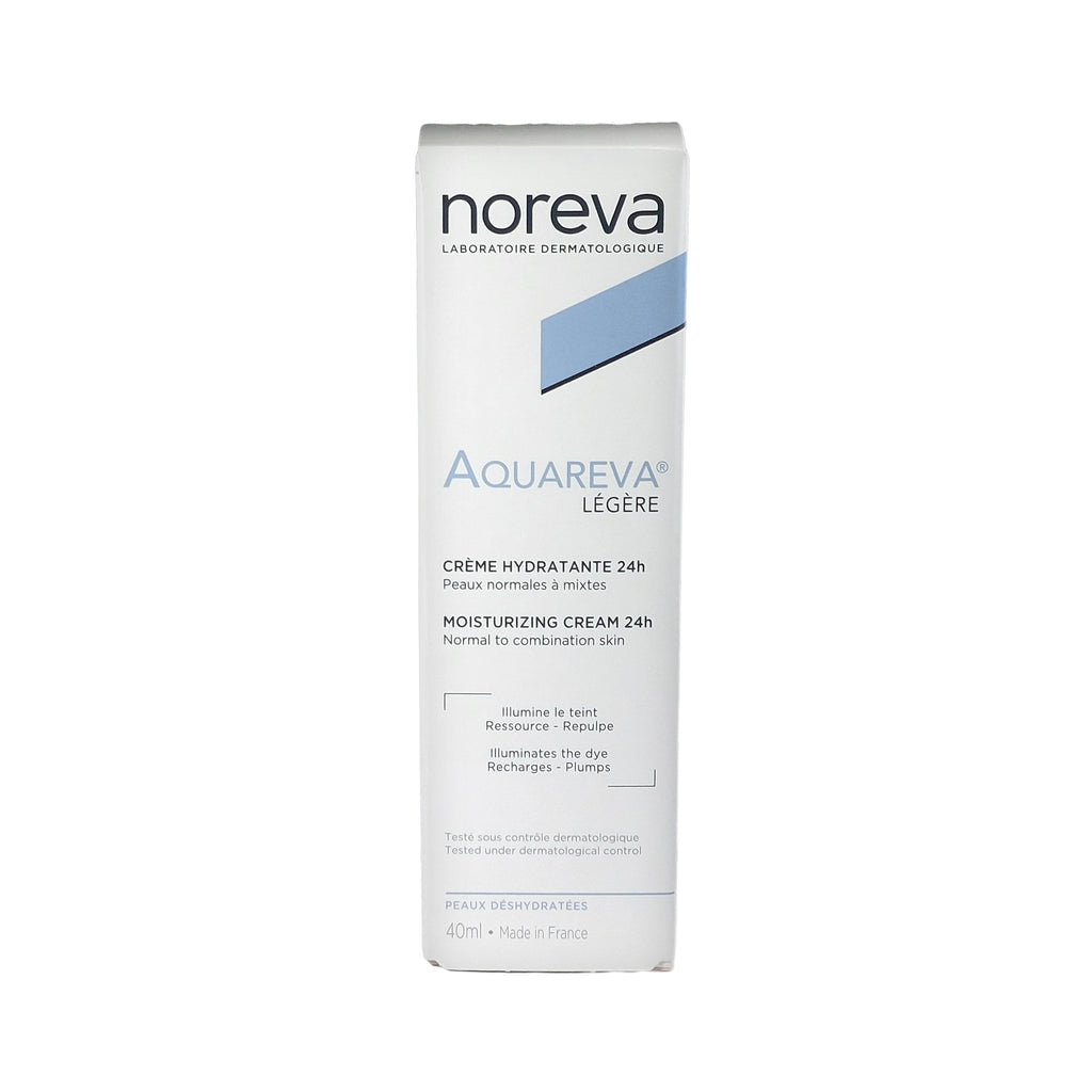 noreva Aquareva Légère 24H Moisturizing Cream Light Texture Leicht, 40 ml